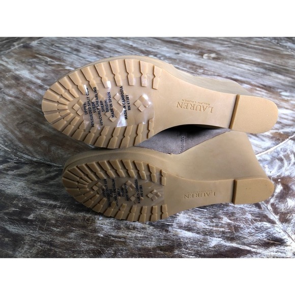 Lauren Ralph Lauren Steph Bootie NEW 8.5 US - Picture 4 of 6